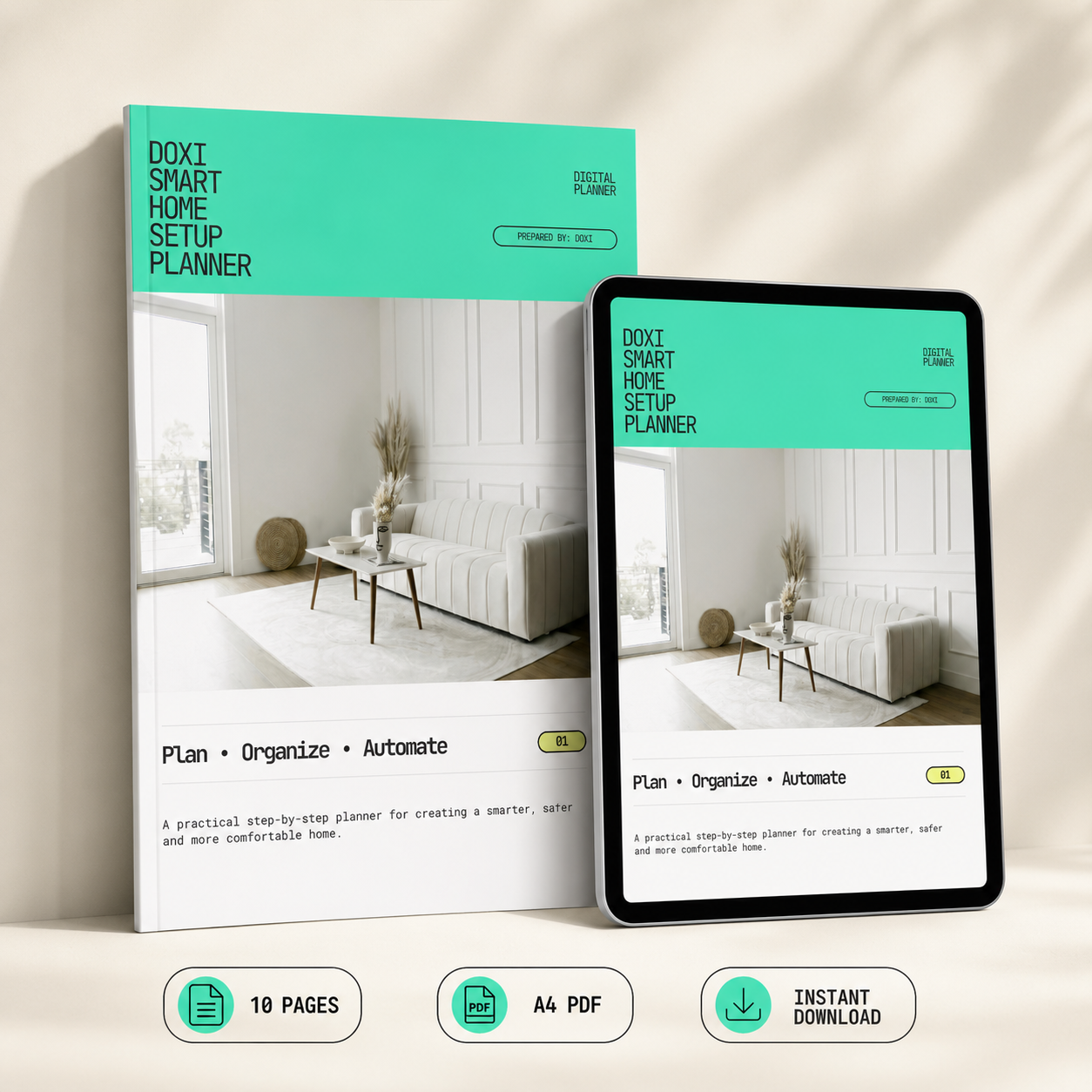 Smart Home Setup Planner | Printable Digital Download