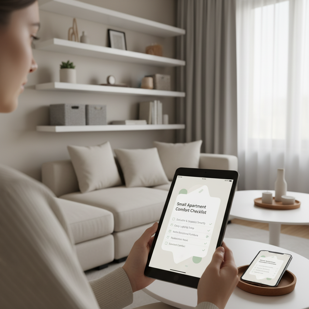 Small Apartment Comfort Checklist promotional image